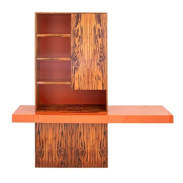 Vladimir Kagan Rosewood Bar Cabinet, 1970