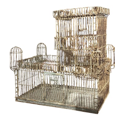 French Castle Birdcage