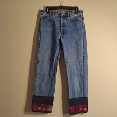 Vintage 90s High Waist Capri Jeans 