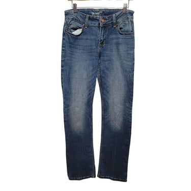 Wrangler Boot Cut Women's Western Jeans 29x32 Stitched Pocket Cowgirl Horseback 