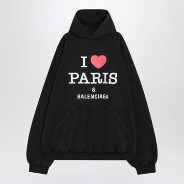 Balenciaga Sweatshirt I Love Paris & Balenciaga Black Men