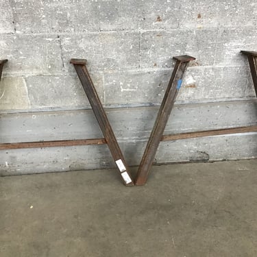 Steel Table Leg Pair (Seattle)