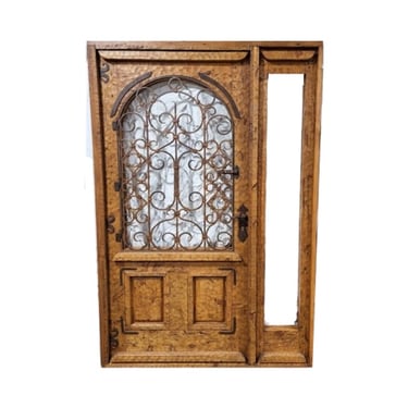 French Rustic Entry Door