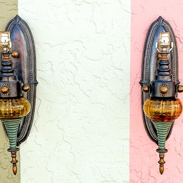 Vintage Yacht Wall Sconces
