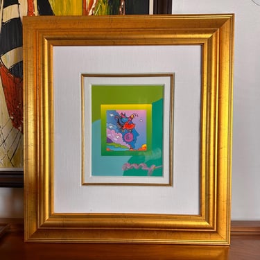 2006 PETER MAX Original Mixed Media Acrylic Over Lithograph 