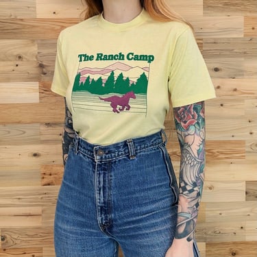 Vintage The Ranch Camp T Shirt 