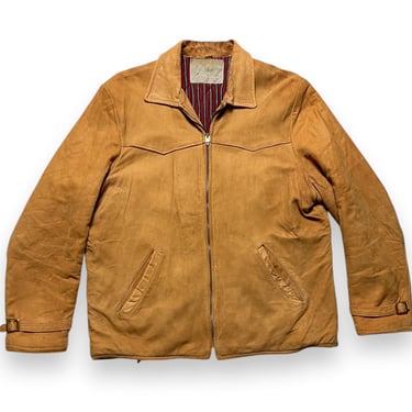 Vintage 1950s SEARS HERCULES Leather Jacket ~ S to M ~ Outerwear 