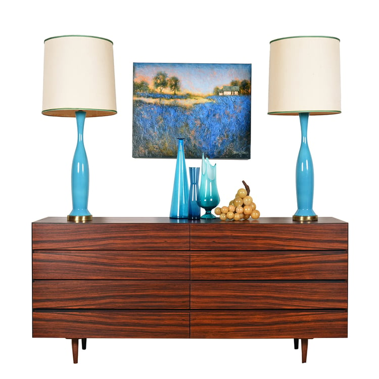 72&#8243; Danish Modern Rosewood 8-Drawer Sideboard | Dresser — #3 of 3 Available!