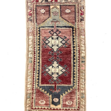 Tikal Vintage Turkish Mini Rug | 1’5” x 3’1”