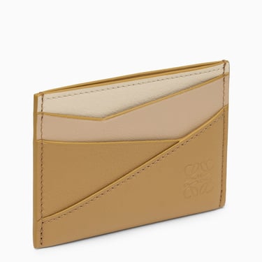 Loewe Puzzle Card Holder In Calfskin Leather Women