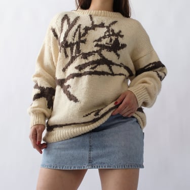 Vintage Cozy New Zealand Wool Sweater
