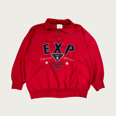 (M) Express Paris Quarter Zip Sweatshirt