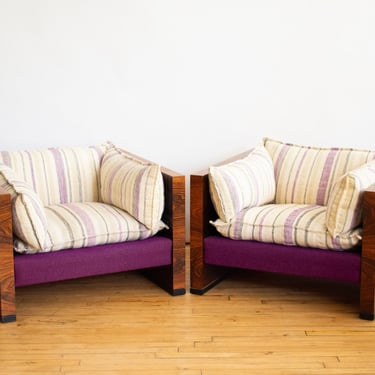 Dyrlund Rosewood Lounge Chairs