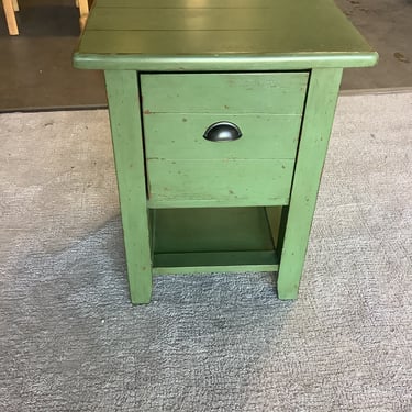 Green End Table