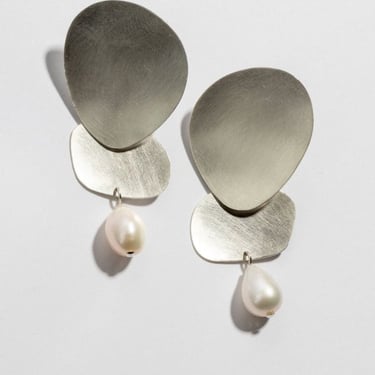 Laura Estrada Pilar Petite Earrings - Sterling Silver 