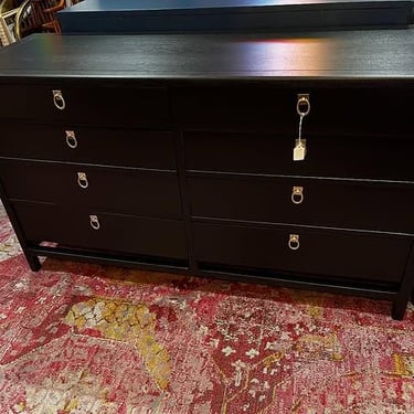 Painted 8 drawer dresser by Stanley furniture. 56” x 19 x 32” 