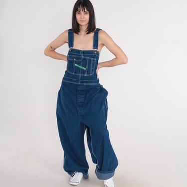 80s Overalls Lee Denim Dungarees Jean Jumpsuit Overall Pants