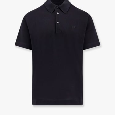 Givenchy Men Givenchy Black Polo Shirts