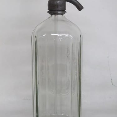 NU Jersey Creme Seltzer Bottle Toronto Clear Bottle 4010B