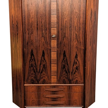 Rosewood Corner Cabinet - 042471