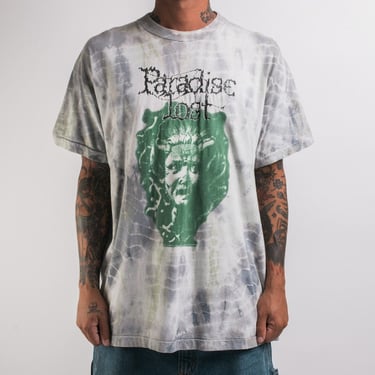 Vintage 1992 Paradise Lost Bleach Dye T-Shirt 