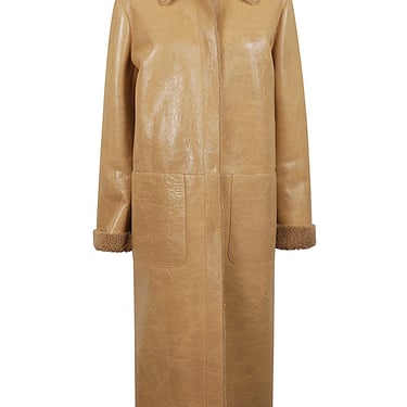 Fendi Women Leather Coat