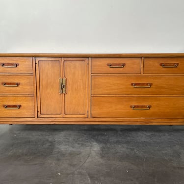 vintage mid century lowboy dresser by Drexel