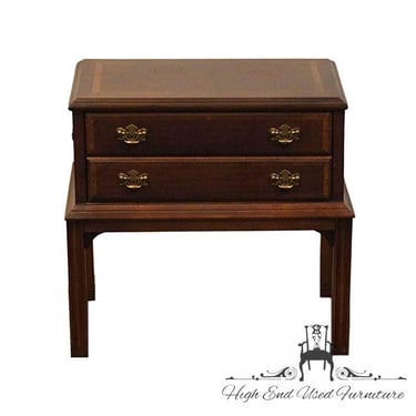 ALTAVISTA LANE Banded Mahogany Traditional Chippendale Style 21