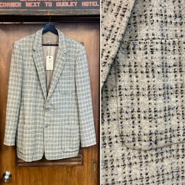 Vintage 1950's “McGregor” Rayon Gabardine Rockabilly Jacket, 3/4