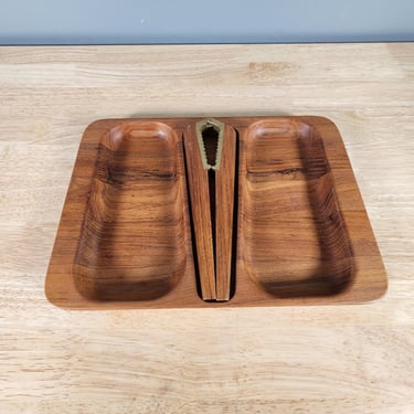 Digsmed Teak Nutcracker and Tray 