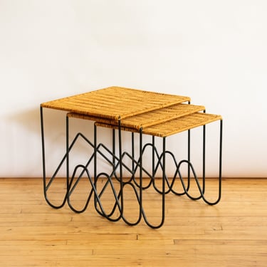 Frederick Weinberg Style Nesting Tables