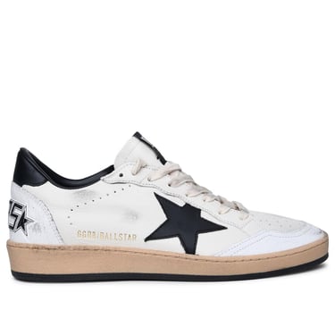 Golden Goose 'Ball Star' White Leather Sneakers Men