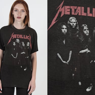 Metallica And Justice For All T Shirt, Metallica Band Tee Heavy Metal Tee, Vintage 1988 Concert Tour 80s 50 50 Rock Shirt 