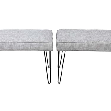 Pair Hairpin Benches
