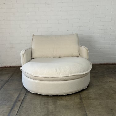 Contemporary round daybed chair 