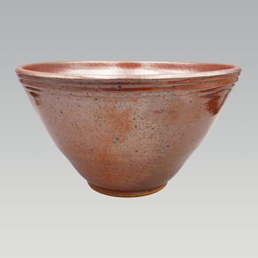Large Studio Pottery Stoneware Mixing Bowl 