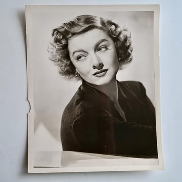 MYRNA LOY Vintage Photo 8x10"  Black & White 