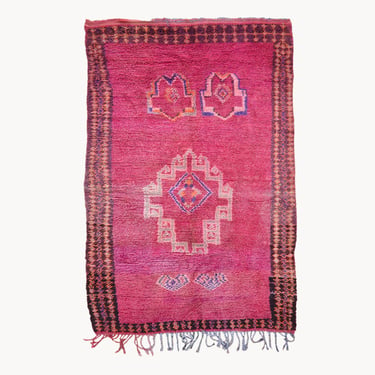 Sanaa Vintage Moroccan Wool Rug | 5'3" x 9'7"