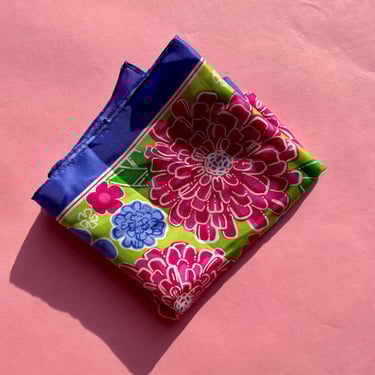 Vintage Floral Scarf