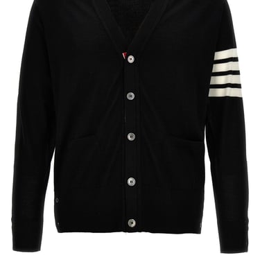 Thom Browne Men Merino Wool Cardigan