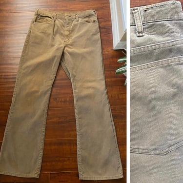 Vintage 1970’s Corduroy Men’s Pants 