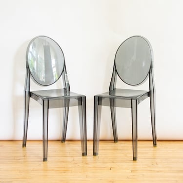 Set of 4 Kartell Ghost Chairs
