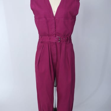 Rachel Comey Herringbone Belted Jumpsuit