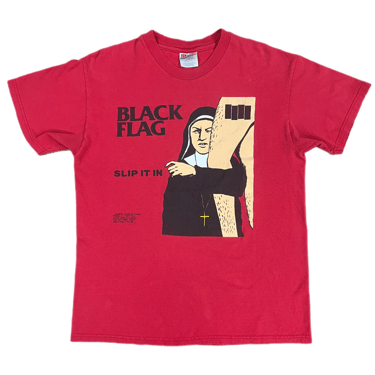 Vintage Black Flag &quot;Slip It In&quot; T-Shirt