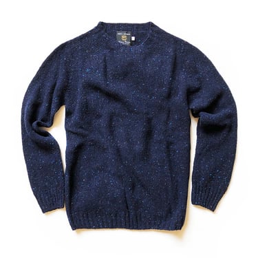 TBCo. RESERVE Navy Donegal Crew Neck Sweater