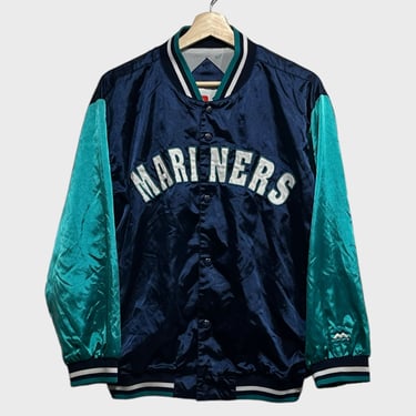 Vintage Seattle Mariners Satin Jacket Youth XL