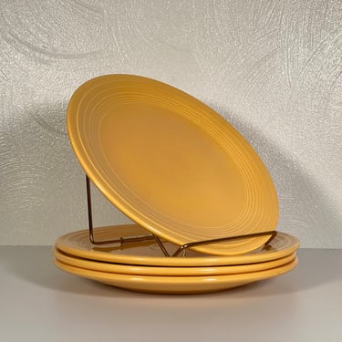 Fiestaware Yellow Luncheon Plates - Set of 4 