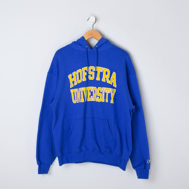 Vintage Y2k Hofstra University Champion Hoodie - college, sweatshirt, pullover - Men's L 