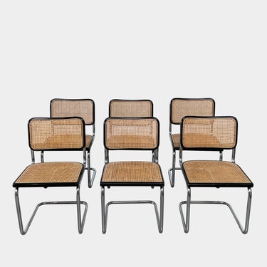 Marcel Breuers Cesca Dining Chairs