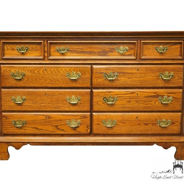 LEXINGTON FURNITURE Windsor Collection Solid Oak 54″ Triple Dresser 606-233 